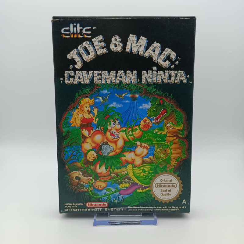 Joe & Mac Caveman Ninja - Nintendo Nes - PAL A - ITA - Completo Boxato.