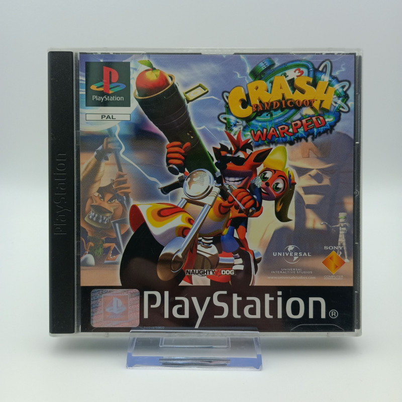 Crash Bandicoot 3 Warped PS1 PAL ITA