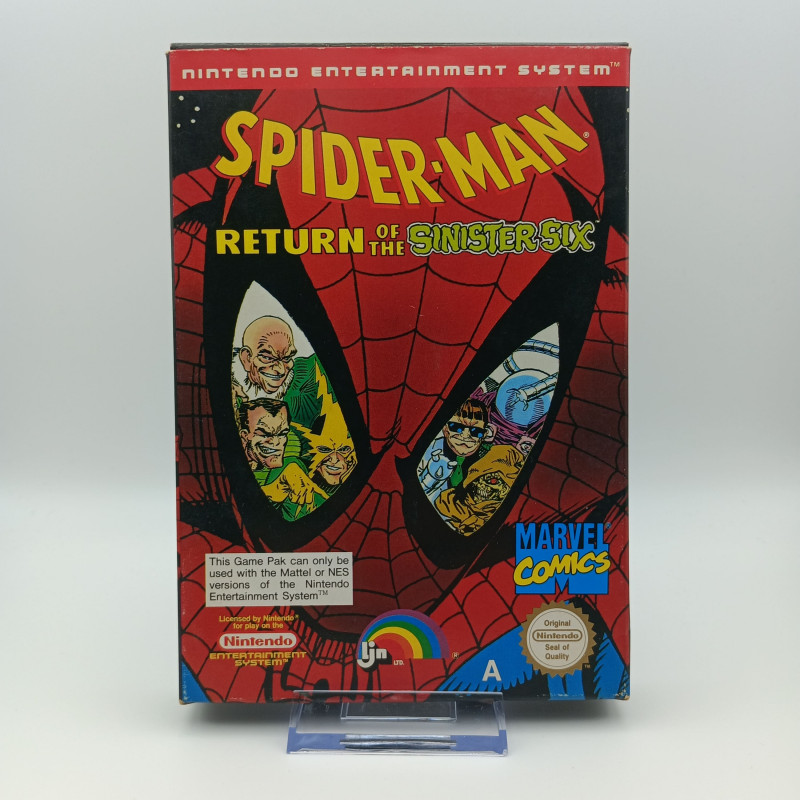 Spiderman - Return of the Sinister Six - Nintendo - NES PAL A